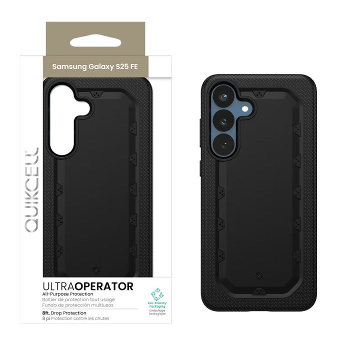 Quikcell Samsung Galaxy S25 FE Ultra OPERATOR Case Army Black