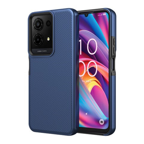 TCL K32 5G TCL K33 5G Premium Hybrid Dual Layer Case Blue
