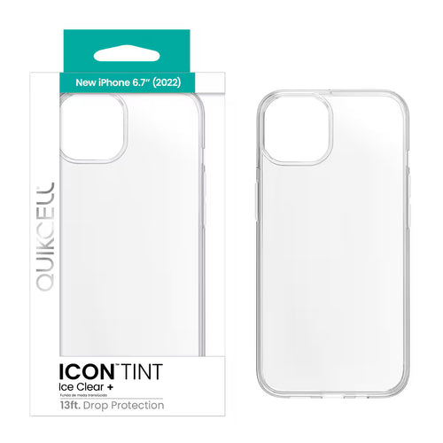 Quikcell Apple iPhone 14 Plus ICON TINT Translucent Case Ice