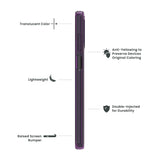 Quikcell Moto G Power 5G (2023) ICON TINT Translucent Case Plum