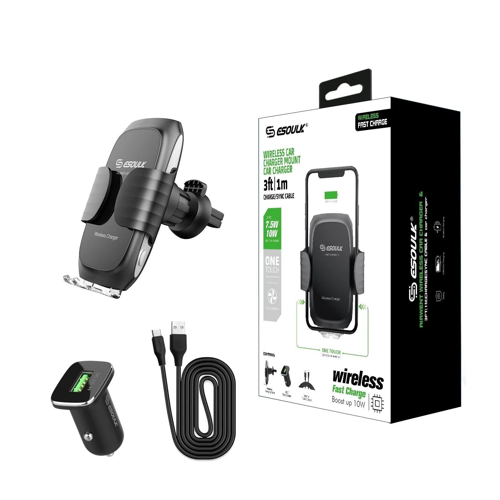 ESOULK EH38 CAR PHONE HOLDER