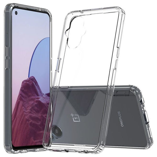 OnePlus Nord N20 5G Clear Transparent Hybrid Case Cover - Clear
