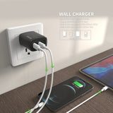 40W Dual PD+QC Fast Wall Charger (12/48)