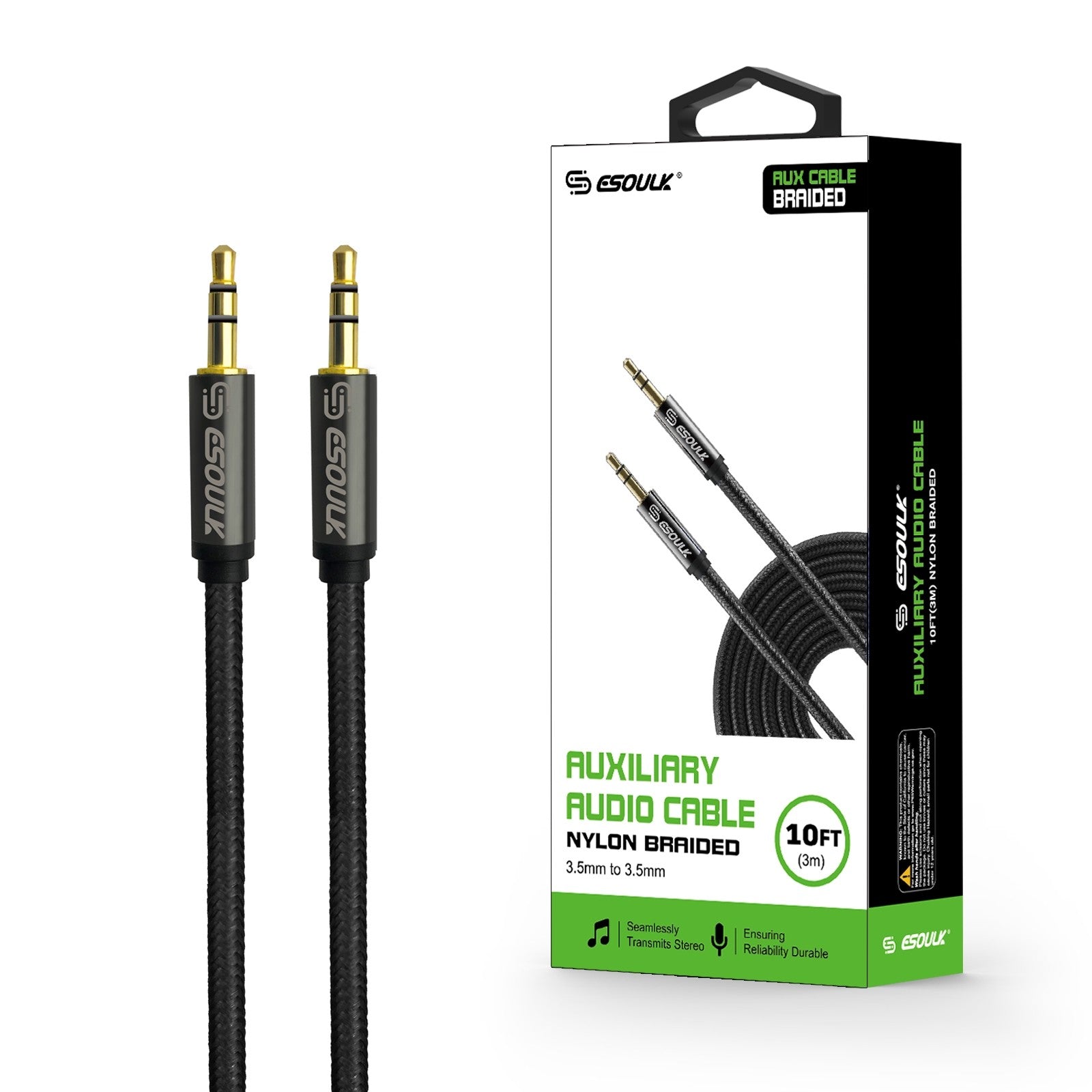 Esoulk AUX Cable 10FT (6/72)
