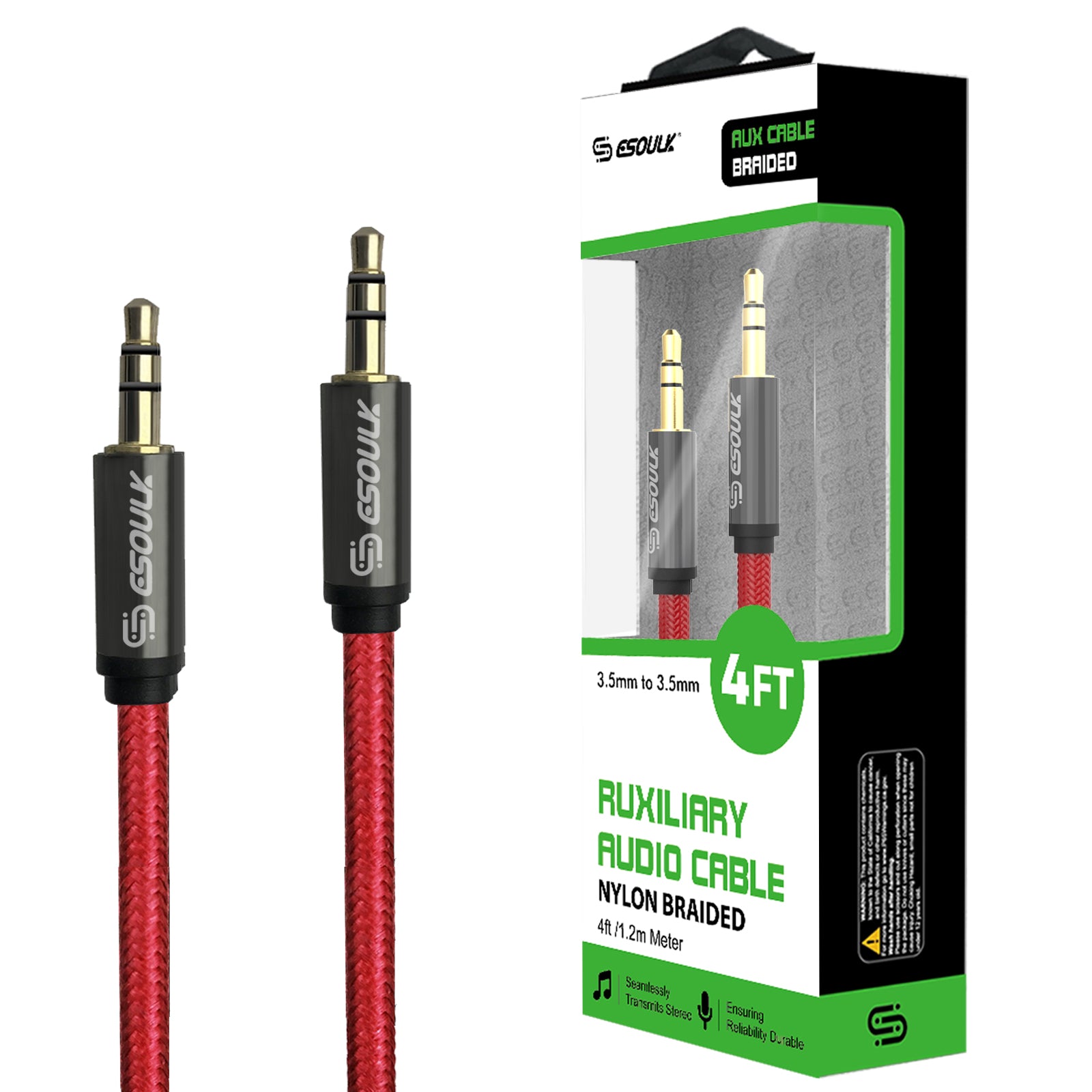 Esoulk AUX Cable 4FT (12/72)