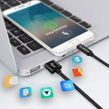 Esoulk 3FT Braided Cable For 8Pin (12/144)
