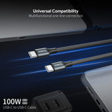 6Ft 100W USB-C To USB-C Charging & Data Sync Cable (12/48)