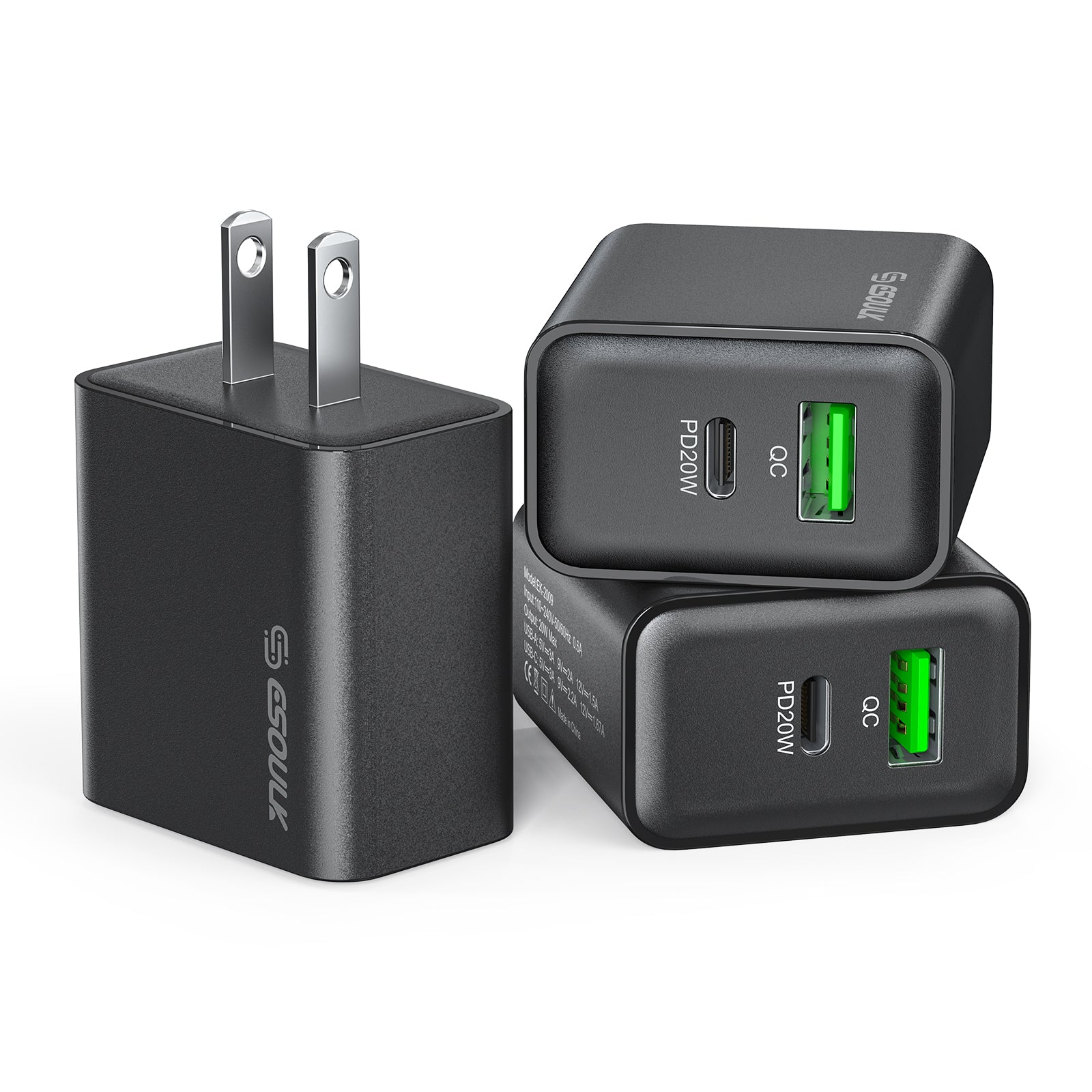 20W PD&QC Wall Charger (12/144)