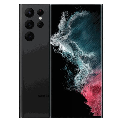 SAMSUNG S22 ULTRA 128GB BLACK REFURB - Black