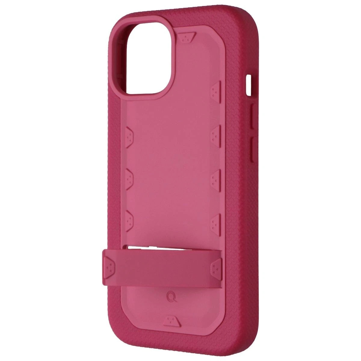 Quikcell Grand Advocate Series Kickstand Case for Apple iPhone 15 - Desert Pink