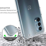 OnePlus Nord N200 5G - Hard Premium TPU Rubber Case Cover Transparent Clear