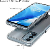 OnePlus Nord N200 5G - Hard Premium TPU Rubber Case Cover Transparent Clear