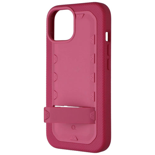Quikcell Grand Advocate Series Kickstand Case for Apple iPhone 15 - Desert Pink