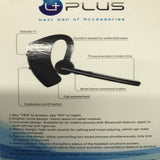 uPlus V8 Triumph Bluetooth Wireless Headset Stereo Headphone Earphone Sport Handfree - Black (LANE A RACK 1)