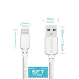 ESOULK EC30P-IP 5FT 8 PIN USB CABLE