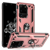 Galaxy S20 Ultra Magnetic Ring Kickstand Hybrid Case