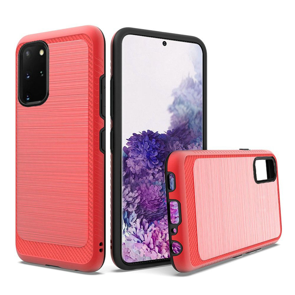 Galaxy S20 Plus Tough Metallic Design Hybrid Case